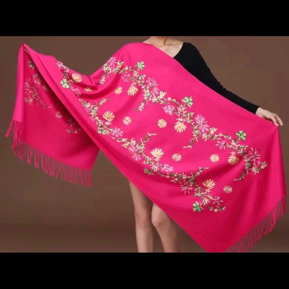 Beautiful hand crafted scarf/shawls